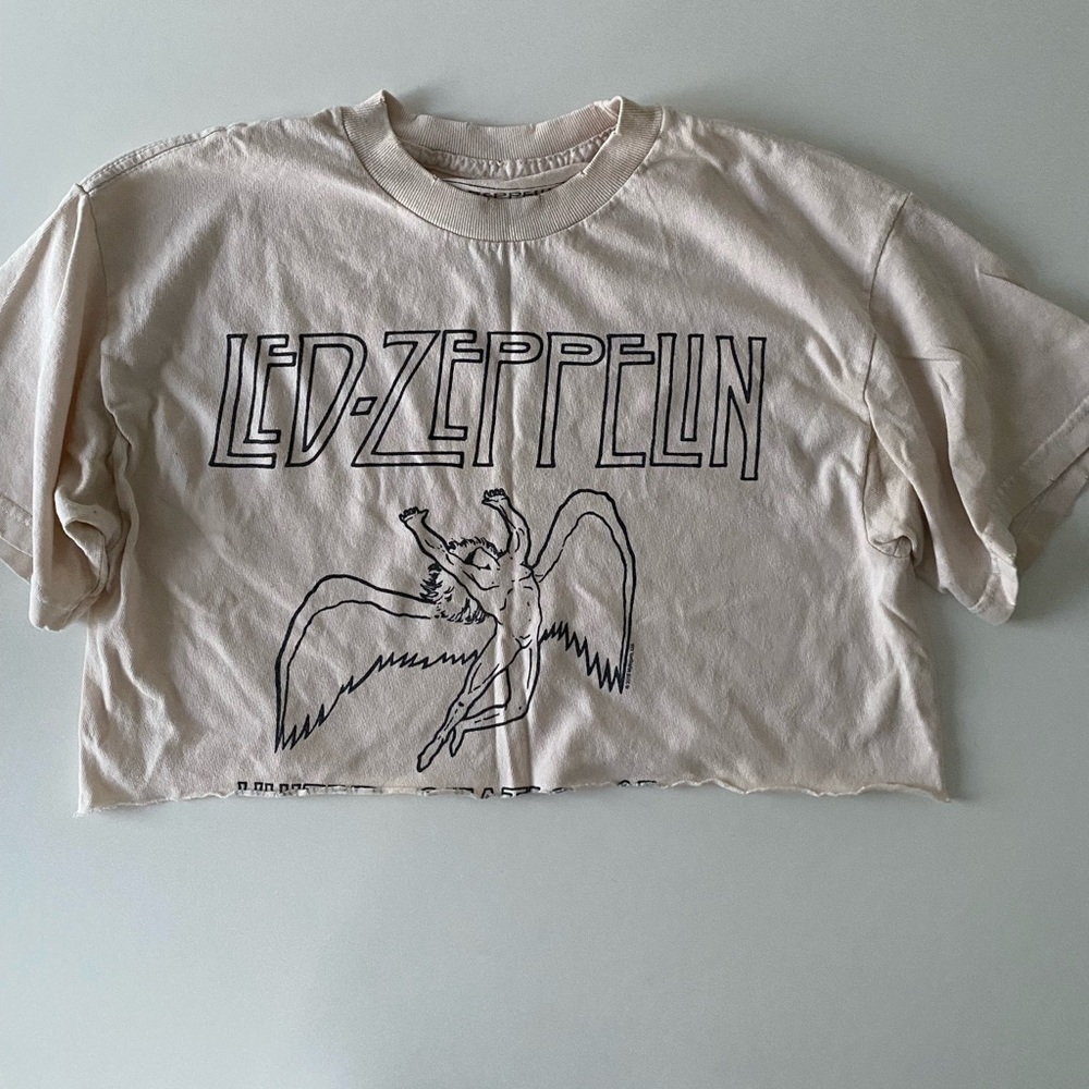 Band tee originally purchased from Brandy Melville